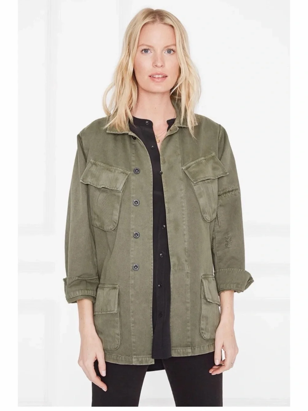 Anine Bing Clark Military Jacket - Picture 1 of 10